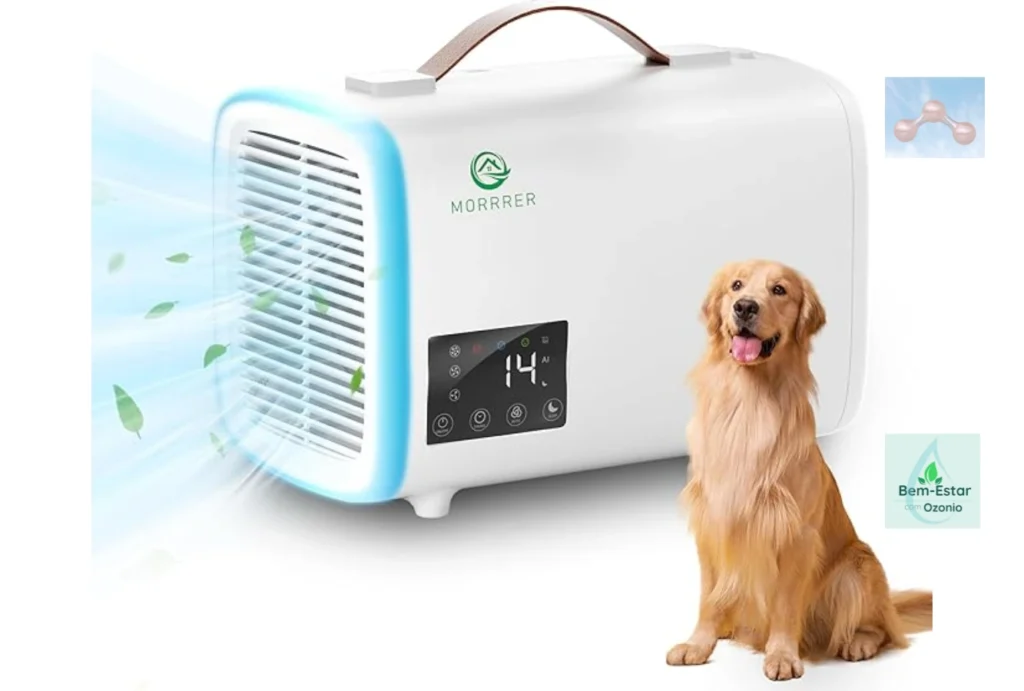 Benefícios do ozônio para animais