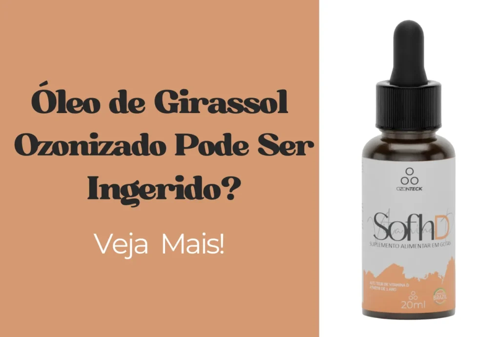 óleo de girassol ozonizado