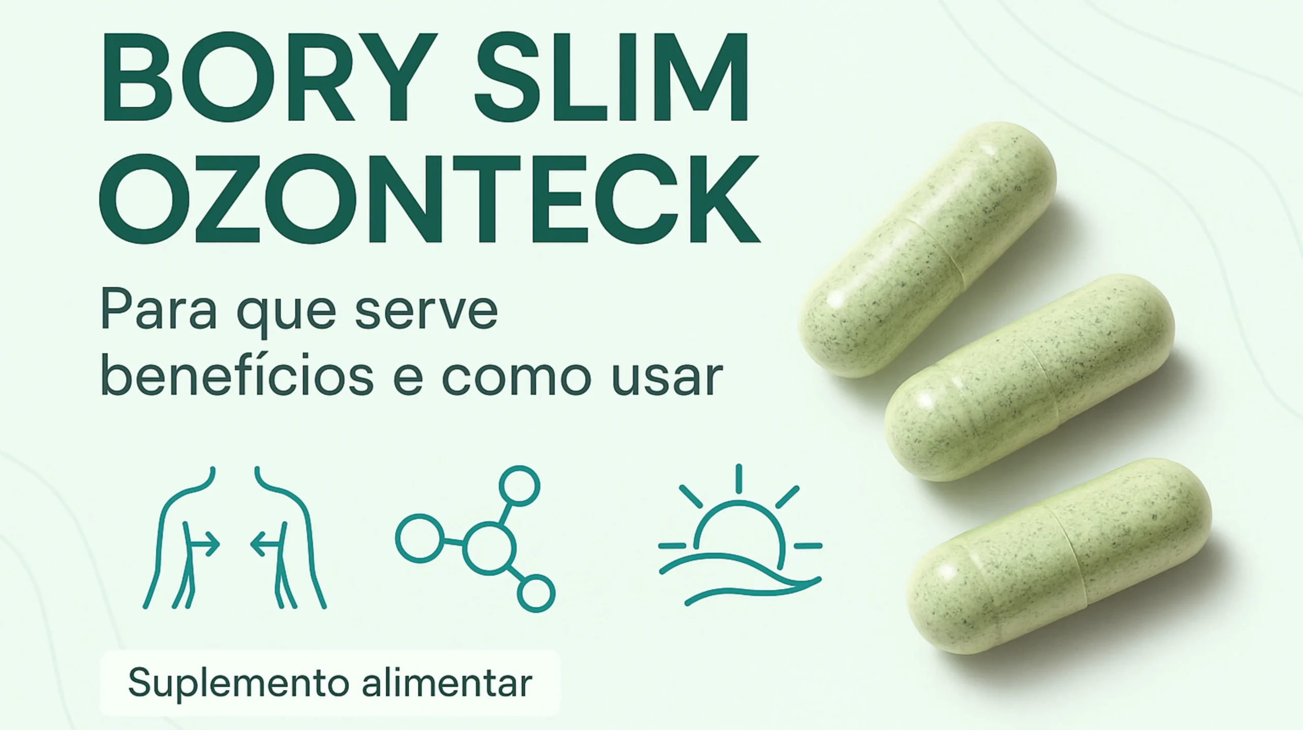Bory Slim Ozonteck suplemento alimentar para que serve