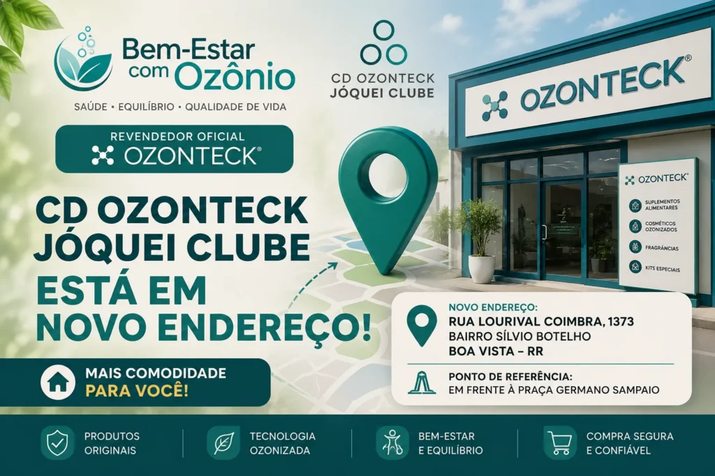 Novo endereço do CD Ozonteck Jóquei Clube em Boa Vista, Roraima