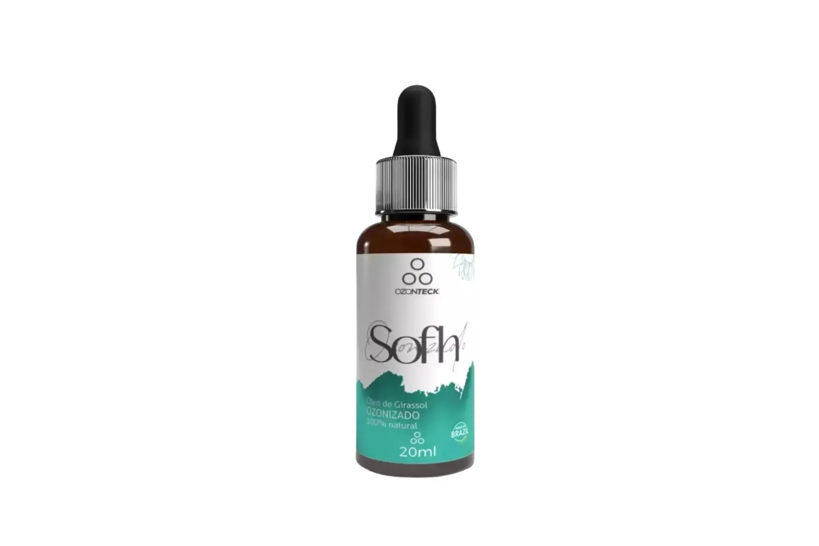Óleo de Girassol Ozonizado Sofh Ozonteck 20 ml